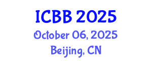 International Conference on Biofuels and Bioenergy (ICBB) October 06, 2025 - Beijing, China