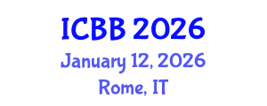 International Conference on Biofuels and Bioenergy (ICBB) January 12, 2026 - Rome, Italy International Conference on Biofuels and Bioenergy (ICBB) January 12, 2026 - Rome, Italy