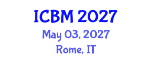 International Conference on Biogas Microbiology (ICBM) May 03, 2027 - Rome, Italy International Conference on Biogas Microbiology (ICBM) May 03, 2027 - Rome, Italy