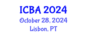International Conference on Biography and Autobiography (ICBA) October 28, 2024 - Lisbon, Portugal