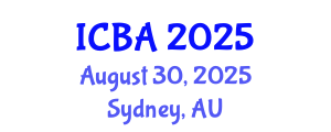 International Conference on Biography and Autobiography (ICBA) August 30, 2025 - Sydney, Australia