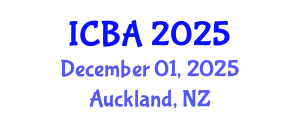 International Conference on Biography and Autobiography (ICBA) December 01, 2025 - Auckland, New Zealand