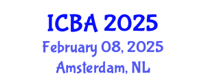 International Conference on Biography and Autobiography (ICBA) February 08, 2025 - Amsterdam, Netherlands