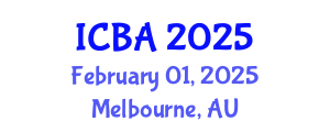 International Conference on Biography and Autobiography (ICBA) February 01, 2025 - Melbourne, Australia