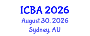 International Conference on Biography and Autobiography (ICBA) August 30, 2026 - Sydney, Australia