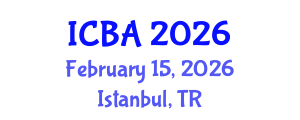 International Conference on Biography and Autobiography (ICBA) February 15, 2026 - Istanbul, Turkey