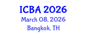 International Conference on Biography and Autobiography (ICBA) March 08, 2026 - Bangkok, Thailand