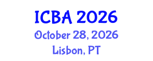 International Conference on Biography and Autobiography (ICBA) October 28, 2026 - Lisbon, Portugal