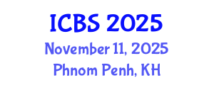 International Conference on Bioimaging and Sensing (ICBS) November 11, 2025 - Phnom Penh, Cambodia