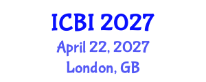 International Conference on Bioimaging (ICBI) April 22, 2027 - London, United Kingdom International Conference on Bioimaging (ICBI) April 22, 2027 - London, United Kingdom