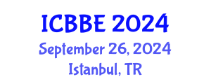 International Conference on Bioinformatics and Biochemical Engineering (ICBBE) September 26, 2024 - Istanbul, Turkey