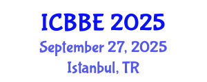 International Conference on Bioinformatics and Biochemical Engineering (ICBBE) September 27, 2025 - Istanbul, Turkey