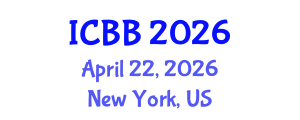 International Conference on Bioinformatics and Bioengineering (ICBB) April 22, 2026 - New York, United States