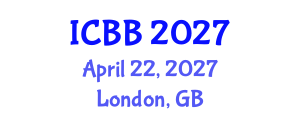 International Conference on Bioinformatics and Bioengineering (ICBB) April 22, 2027 - London, United Kingdom International Conference on Bioinformatics and Bioengineering (ICBB) April 22, 2027 - London, United Kingdom