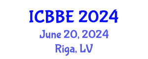 International Conference on Bioinformatics and Biological Engineering (ICBBE) June 20, 2024 - Riga, Latvia