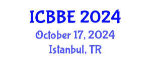 International Conference on Bioinformatics and Biological Engineering (ICBBE) October 17, 2024 - Istanbul, Turkey
