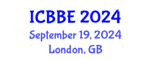 International Conference on Bioinformatics and Biological Engineering (ICBBE) September 19, 2024 - London, United Kingdom