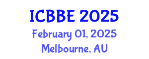 International Conference on Bioinformatics and Biological Engineering (ICBBE) February 01, 2025 - Melbourne, Australia