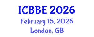 International Conference on Bioinformatics and Biological Engineering (ICBBE) February 15, 2026 - London, United Kingdom