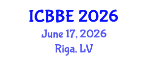 International Conference on Bioinformatics and Biological Engineering (ICBBE) June 17, 2026 - Riga, Latvia