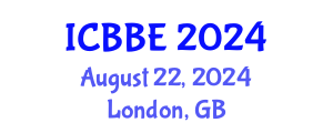 International Conference on Bioinformatics and Biomedical Engineering (ICBBE) August 22, 2024 - London, United Kingdom