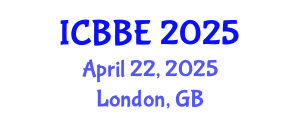International Conference on Bioinformatics and Biomedical Engineering (ICBBE) April 22, 2025 - London, United Kingdom