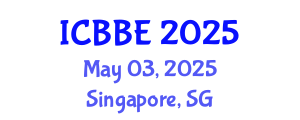 International Conference on Bioinformatics and Biomedical Engineering (ICBBE) May 03, 2025 - Singapore, Singapore