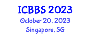 International Conference on Bioinformatics and Biomedical Science (ICBBS) October 20, 2023 - Singapore, Singapore International Conference on Bioinformatics and Biomedical Science (ICBBS) October 20, 2023 - Singapore, Singapore