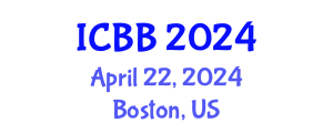 International Conference on Bioinformatics and Biomedicine (ICBB) April 22, 2024 - Boston, United States