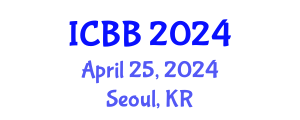 International Conference on Bioinformatics and Biomedicine (ICBB) April 25, 2024 - Seoul, Republic of Korea