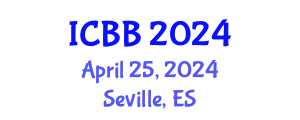 International Conference on Bioinformatics and Biomedicine (ICBB) April 25, 2024 - Seville, Spain