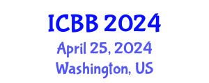 International Conference on Bioinformatics and Biomedicine (ICBB) April 25, 2024 - Washington, United States