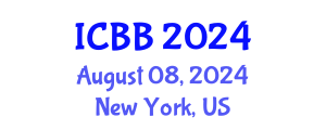 International Conference on Bioinformatics and Biomedicine (ICBB) August 08, 2024 - New York, United States