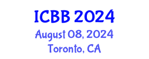 International Conference on Bioinformatics and Biomedicine (ICBB) August 08, 2024 - Toronto, Canada