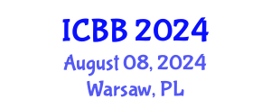 International Conference on Bioinformatics and Biomedicine (ICBB) August 08, 2024 - Warsaw, Poland