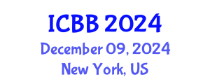 International Conference on Bioinformatics and Biomedicine (ICBB) December 09, 2024 - New York, United States