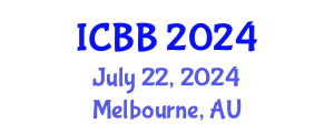 International Conference on Bioinformatics and Biomedicine (ICBB) July 22, 2024 - Melbourne, Australia