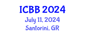 International Conference on Bioinformatics and Biomedicine (ICBB) July 11, 2024 - Santorini, Greece