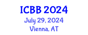 International Conference on Bioinformatics and Biomedicine (ICBB) July 29, 2024 - Vienna, Austria