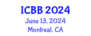 International Conference on Bioinformatics and Biomedicine (ICBB) June 13, 2024 - Montreal, Canada
