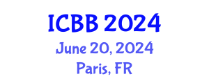 International Conference on Bioinformatics and Biomedicine (ICBB) June 20, 2024 - Paris, France