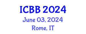 International Conference on Bioinformatics and Biomedicine (ICBB) June 03, 2024 - Rome, Italy