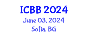 International Conference on Bioinformatics and Biomedicine (ICBB) June 03, 2024 - Sofia, Bulgaria