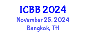International Conference on Bioinformatics and Biomedicine (ICBB) November 25, 2024 - Bangkok, Thailand