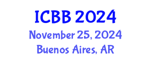 International Conference on Bioinformatics and Biomedicine (ICBB) November 25, 2024 - Buenos Aires, Argentina