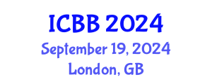 International Conference on Bioinformatics and Biomedicine (ICBB) September 19, 2024 - London, United Kingdom