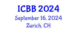 International Conference on Bioinformatics and Biomedicine (ICBB) September 16, 2024 - Zurich, Switzerland