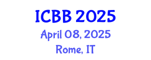 International Conference on Bioinformatics and Biomedicine (ICBB) April 08, 2025 - Rome, Italy