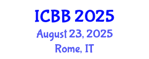 International Conference on Bioinformatics and Biomedicine (ICBB) August 23, 2025 - Rome, Italy