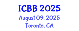 International Conference on Bioinformatics and Biomedicine (ICBB) August 09, 2025 - Toronto, Canada
